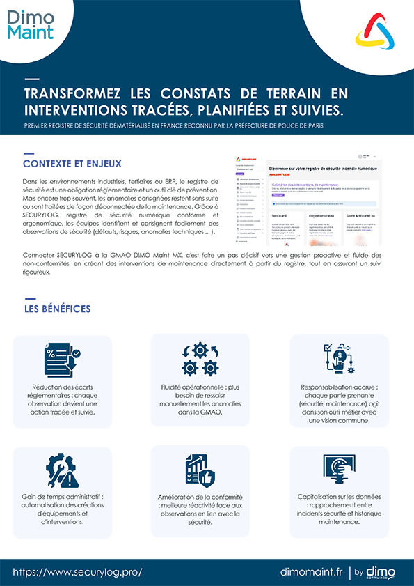 Fiche connecteur GMAO - Securylog