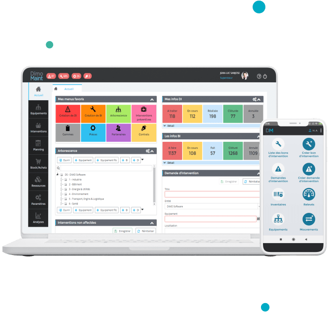 La GMAO DimoMaint rassure ses utilisateurs et facilite leur travail