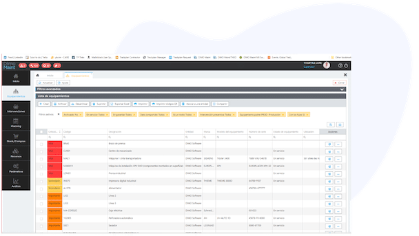 Renseignez et visualisez rapidement vos fiches équipement