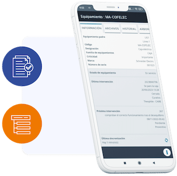 Suivez vos équipements sur l’App mobile